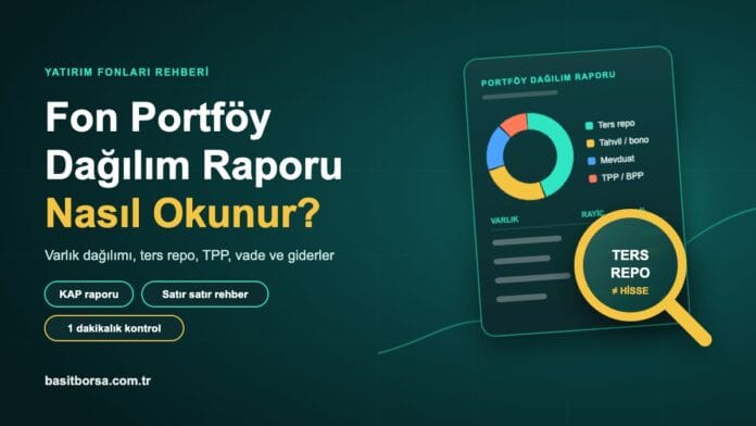 Fon portföy dağılım raporu nasıl okunur?