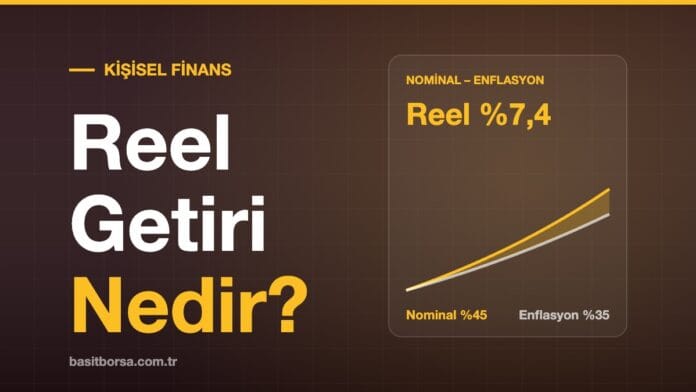Reel getiri: nominal getiri ve enflasyon eğrileri
